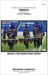 America Marching Band sheet music cover